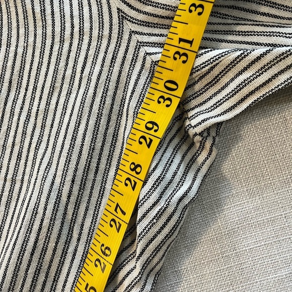 Maurice’s Womens High Rise Paper Bag Belted Linen Bland Pants Pockets M NWT - Picture 13 of 13